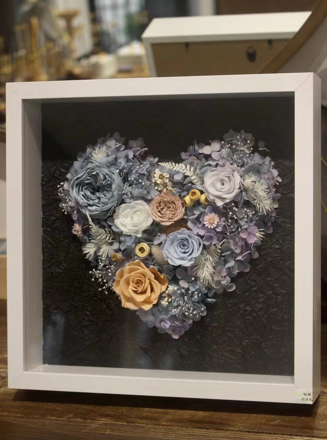 Eternal Embrace: Custom Preserved Flower Set